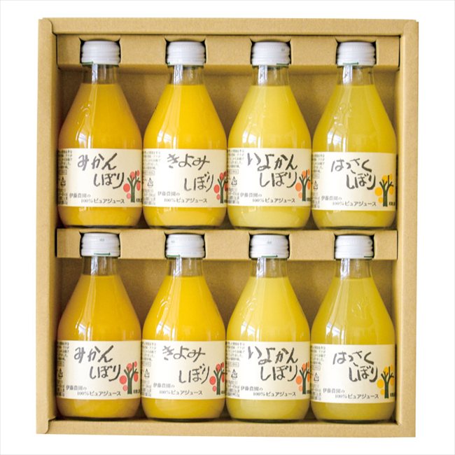 伊藤農園 100%ピュアジュース8本ギフトセット 50708G 内祝 内祝い お祝 御祝 記念品 出産内祝い プレゼ..