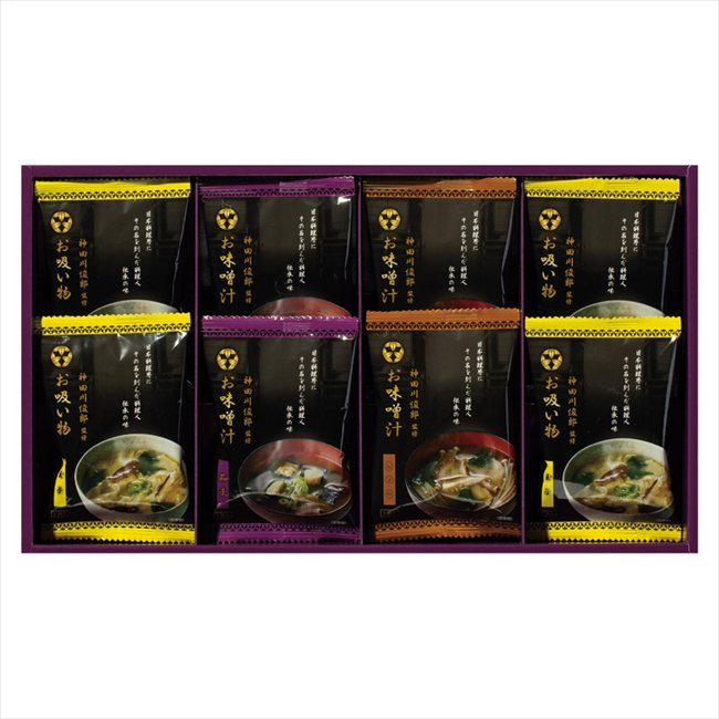 0 神田川俊郎監修 味和心 お味噌汁ギフト【雅】 FKM-CO 内祝 内祝い お祝 御祝 記念品 出産内祝い プレゼント 快気祝い 粗供養 引出物