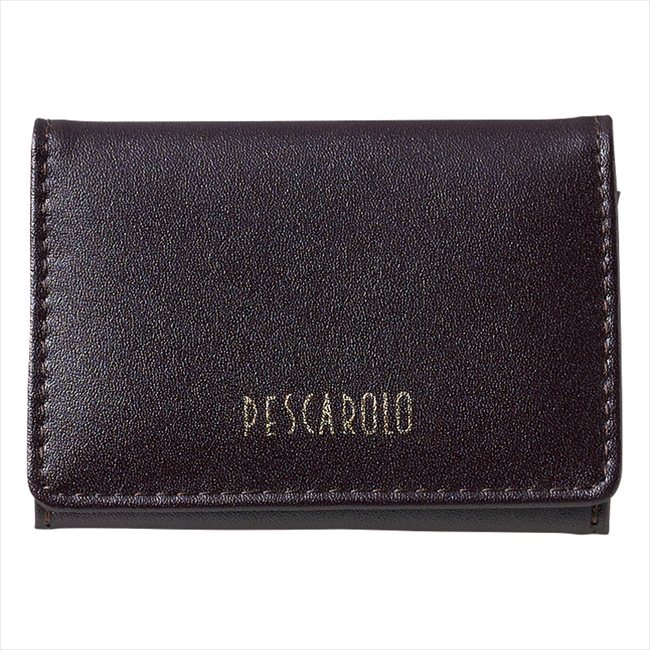 ペスカロロ 名刺入れ チョコ PR704B 内祝 内祝い お祝 御祝 記念品 出産内祝い プレゼント 快気祝い 粗供養 引出物