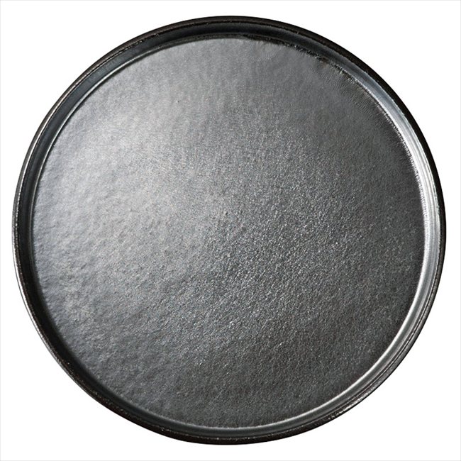 信楽焼 〈Deepbreath〉 23cm切立プレート（1P） ブラック DB-9b 内祝 内祝い お祝 御祝 記念品 出産内祝い プレゼント 快気祝い 粗供養 引出物