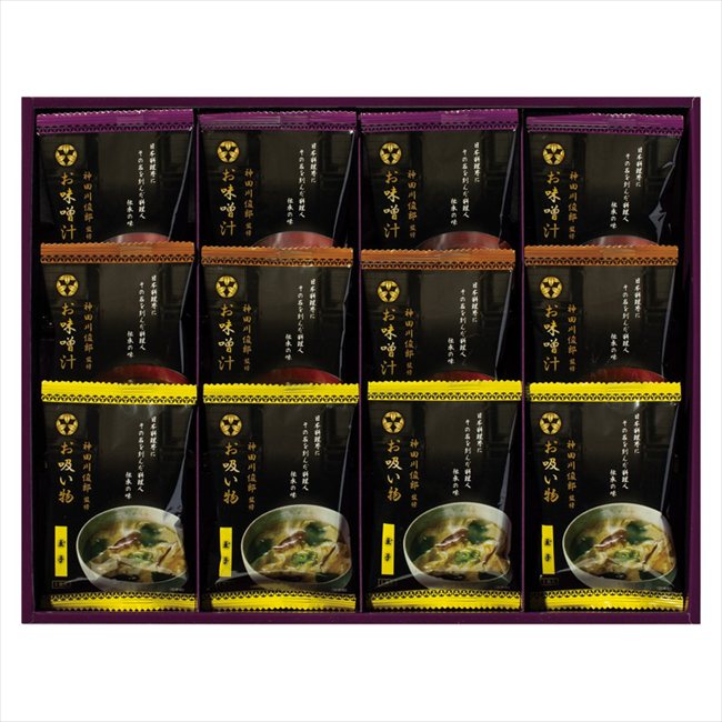 0 神田川俊郎監修 味和心 お味噌汁ギフト【雅】 FKM-EO 内祝 内祝い お祝 御祝 記念品 出産内祝い プレゼント 快気祝い 粗供養 引出物