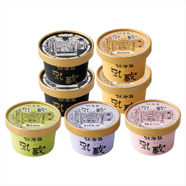 乳蔵 北海道アイスクリーム5種7個 110164 内祝 内祝い お祝 御祝 記念品 出産内祝い プレゼント 快気祝い 粗供養 引出物