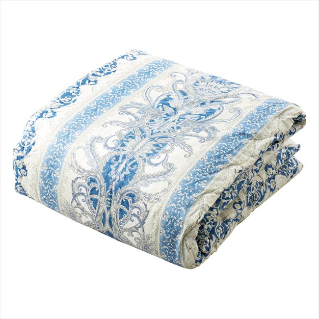 0 ウール10%入り日本製肌掛けふとん ブルー CHF-100 内祝 内祝い お祝 御祝 記念品 出産内祝い プレゼント 快気祝い 粗供養 引出物