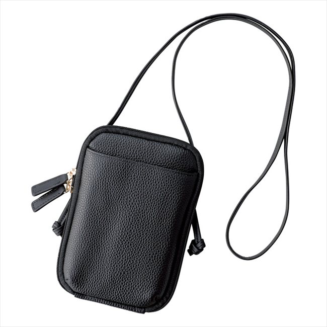 0 牛革スマホポーチ ブラック 5067-01 内祝 内祝い お祝 御祝 記念品 出産内祝い プレゼント 快気祝い 粗供養 引出物