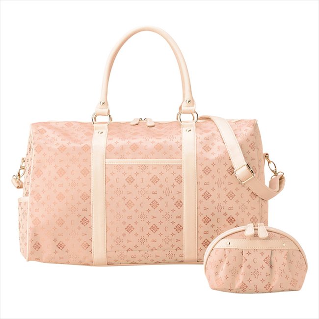 クレア トラベラー ボストン&ポーチ ピンク CR15150-P 内祝 内祝い お祝 御祝 記念品 出産内祝い プレゼント 快気祝い 粗供養 引出物