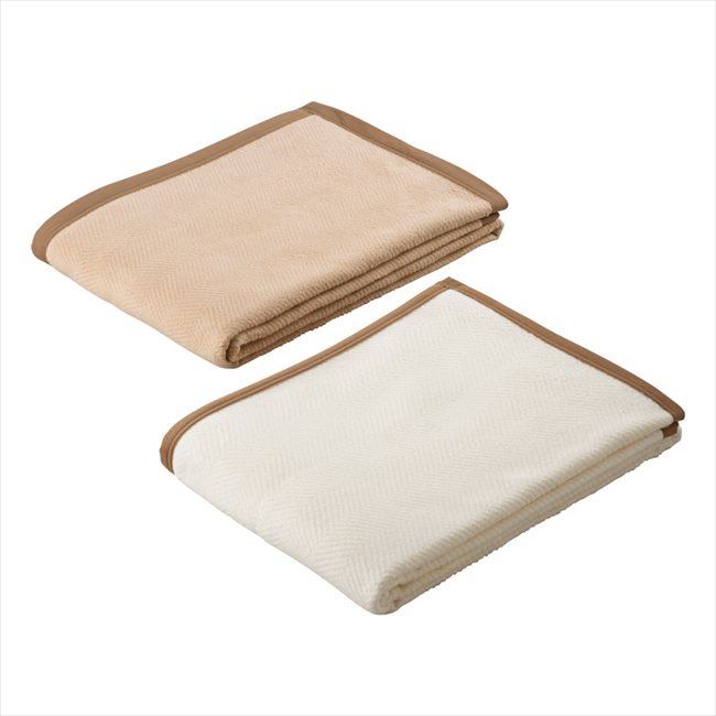 泉州織技 ヘリンボーンウール混コットンブランケット2P SRG25252WE 内祝 内祝い お祝 御祝 記念品 出産内祝い プレゼント 快気祝い 粗供養 引出物