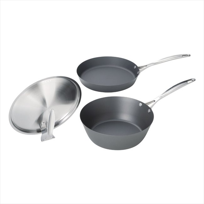 涅 IH対応窒化鉄フライパン&いため鍋（スタンド式ステンレス蓋付） MB-2582 内祝 内祝い お祝 御祝 記念品 出産内祝い プレゼント 快気祝い 粗供養 引出物