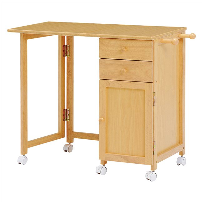 0 キャスター付き折りたたみデスク ナチュラル VT-7370NA 内祝 内祝い お祝 御祝 記念品 出産内祝い プレゼント 快気祝い 粗供養 引出物