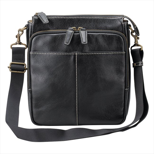 良品工房 日本製牛革 縦型ショルダーバッグ（ブラック） T15-304B 内祝 内祝い お祝 御祝 記念品 出産内祝い プレゼント 快気祝い 粗供養 引出物