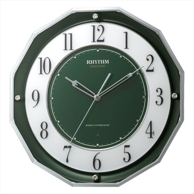 リズム 高感度電波時計 スリーウェイブ 4MY846SR05 内祝 内祝い お祝 御祝 記念品 出産内祝い プレゼント 快気祝い 粗供養 引出物