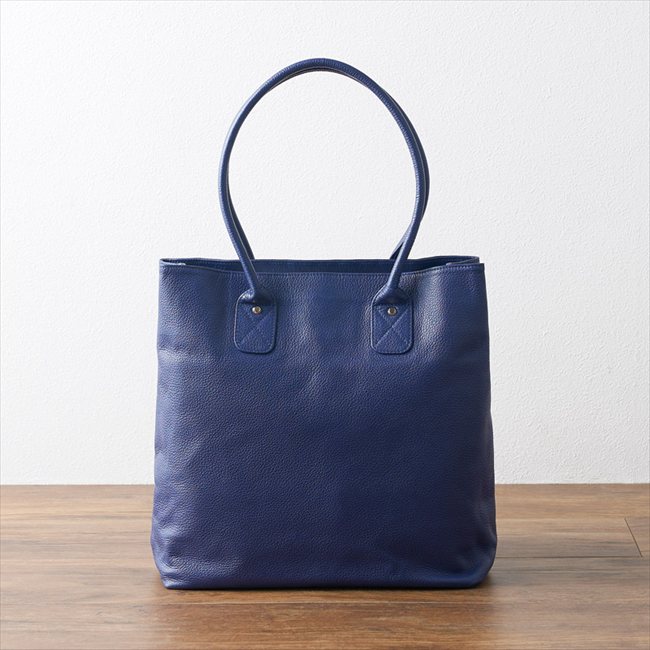 ON THE BAG 姫路レザー縦型トートバッグ（ブルー） YOB77050 内祝 内祝い お祝 御祝 記念品 出産内祝い プレゼント 快気祝い 粗供養 引出物