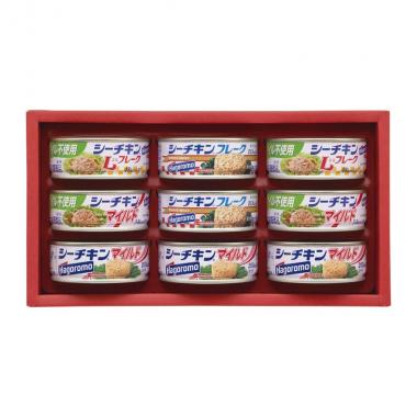 ■商品紹介： ■商品内容・サイズ：オイル不使用シーチキンLフレーク(70g) X 2シーチキンフレーク(70g) X 2オイル不使用シーチキンマイルド(70g) X 2シーチキンマイルド(70g) X 3 ■パッケージサイズ：15.5cmX27.5cmX8.2cm ■外箱姿（パッケージ）： ■商品重量：1.06kg ■レンジ・食洗機使用： ■賞味期限（あるもの）：1,080日 ■アレルギー（あるもの）： ■保存方法・その他： メーカー希望小売価格はメーカーカタログに基づいて掲載しています ■さまざまなギフトアイテムをご用意しております。 内祝　内祝い　お祝い返し　ウェディングギフト　ブライダルギフト　引き出物　引出物　結婚引き出物　結婚引出物　結婚内祝い　出産内祝い 命名内祝い　入園内祝い　入学内祝い　卒園内祝い　卒業内祝い　就職内祝い　新築内祝い　引越し内祝い　快気内祝い　開店内祝い　二次会 披露宴　お祝い　御祝　結婚式　結婚祝い　出産祝い　初節句　七五三　入園祝い　入学祝い　卒園祝い　卒業祝い　成人式　就職祝い　昇進祝い 新築祝い　上棟祝い　引っ越し祝い　引越し祝い　開店祝い　退職祝い　快気祝い　全快祝い　初老祝い　還暦祝い　古稀祝い　喜寿祝い　傘寿祝い 米寿祝い　卒寿祝い　白寿祝い　長寿祝い　金婚式　銀婚式　ダイヤモンド婚式　結婚記念日　ギフト　ギフトセット　セット　詰め合わせ　贈答品　お返し お礼　御礼　ごあいさつ　ご挨拶　御挨拶　プレゼント　お見舞い　お見舞御礼　お餞別　引越し　引越しご挨拶　記念日　誕生日　父の日　母の日　敬老の日 記念品　卒業記念品　定年退職記念品　ゴルフコンペ　コンペ景品　景品　賞品　粗品　お香典返し　香典返し　志　満中陰志　弔事　会葬御礼　法要 法要引き出物　法要引出物　法事　法事引き出物　法事引出物　忌明け　四十九日　七七日忌明け志　一周忌　三回忌　回忌法要　偲び草　粗供養　初盆 供物　お供え　お中元　御中元　お歳暮　御歳暮　お年賀　御年賀　残暑見舞い　年始挨拶　ボーリング大会　景品　レミパン　ゼリー　スターバックス 千疋屋　結婚式　そうめん　ローラアシュレイ　プリン　話題　ディズニー　カタログギフト　ティファール　ビタクラフト　ステンレスタンブラー　リラックマ のし無料　メッセージカード無料　ラッピング無料