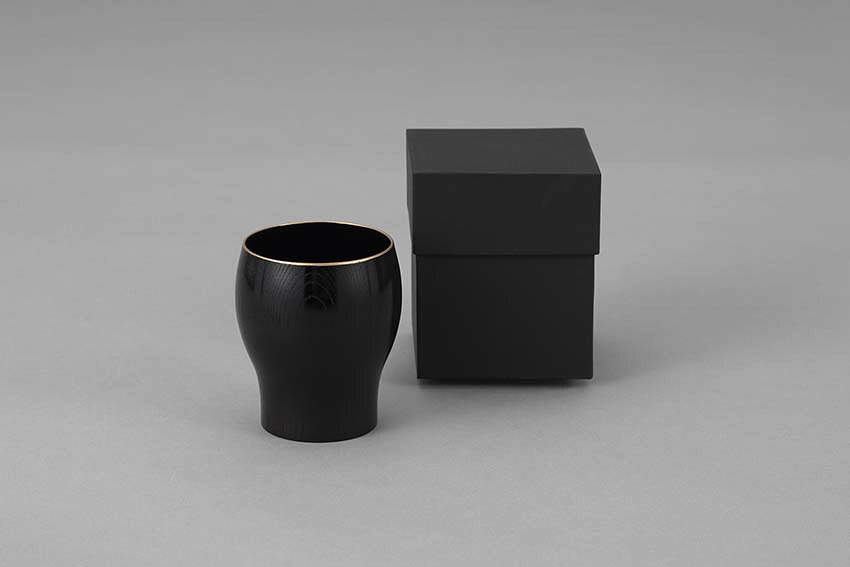 器の木　プレミアムカップ（黒） インテリア 漆器 盆 カタログギフト 景品 粗品 c-mania-10202739 キッチンの殿堂!チューボーマニア パッケージ画像