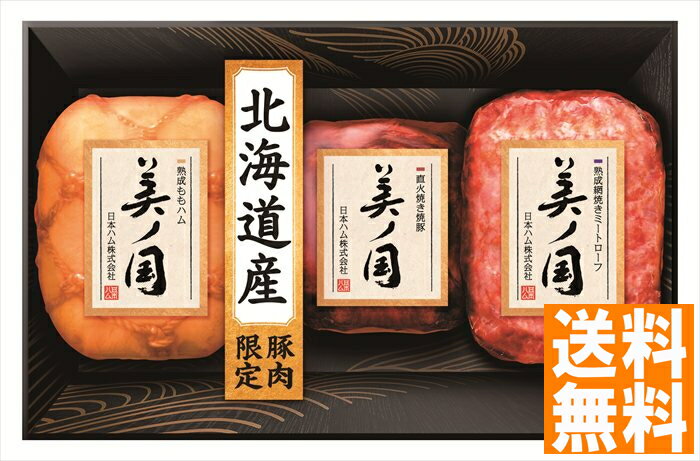 送料無料 日本ハム 北海道 プレミアム 美ノ国 （注）※6/12以降の出荷予定となります。北海道・沖縄・離島は配達不可 全国送料無料 御中元ギフト 早割 お中元2025 御中元 御見舞 お見舞い お取り寄せ グルメスイーツ