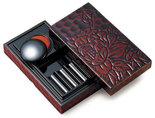 鎌倉 印章ケース 牡丹 No.1