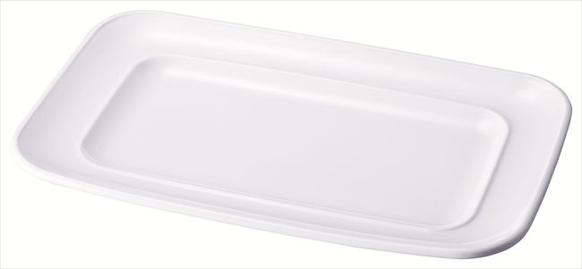 ビストロ 36.5cm長角プレート 白磁 36.5×22.7×H3cm（内寸27.5×15cm） 食器 創作料理 一品料理 多国籍料理 器 アジアン料理 和食器 洋食器 居酒屋 焼肉 中華 などにご利用頂けます