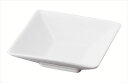 ピュアホワイト 10cmSQ深皿 磁器 10×10×H3cm 食器 創作料理 一品料理 多国籍料理 器 アジアン料理 和食器 洋食器 居酒屋 焼肉 中華 などに...
