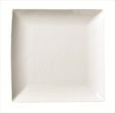 NB スクエア NBスクエア 25cm正角メタ(WH) 磁器 24.7×24.7×2.8cm 食器 創作料理 一品料理 多国籍料理 器 アジアン料理 和食器 洋食器 居酒屋 焼肉 中華 などにご利用頂けます
