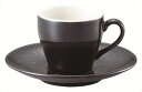 ユーラシア 黒御影 エスプレッソソーサー 磁器 13.3×2cm 食器 創作料理 一品料理 多国籍料理 器 アジアン料理 和食器 洋食器 居酒屋 焼肉 中華 な...