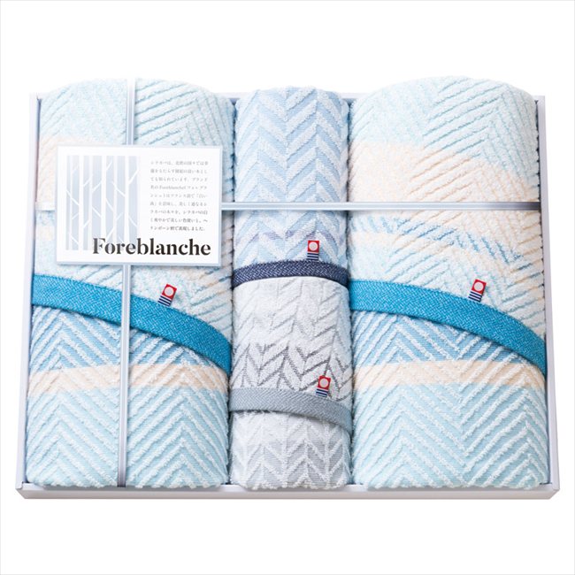 フォレブランシュ タオルセット HBM-8009 内祝 内祝い お祝 御祝 記念品 出産内祝い プレゼント 快気祝い 粗供養 引出物