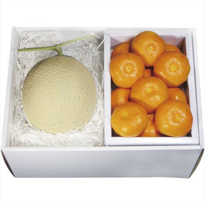 送料無料 ダイワ果園 メロン＆みかん詰合せ MAM-60RW 全国送料無料 御歳暮ギフト 早割 お歳暮2025 御見..