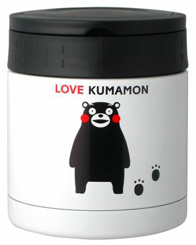 ステンレス スリムフードポット（ハンドル付）KUMAMON（くまモン）（260ml)（熊本県許可番号#129219）/ 水筒 / スリムボトル/お弁当グッズ） 業務用 キッチン用品 厨房用品 食器 居酒屋 おしゃれ食器 創作料理