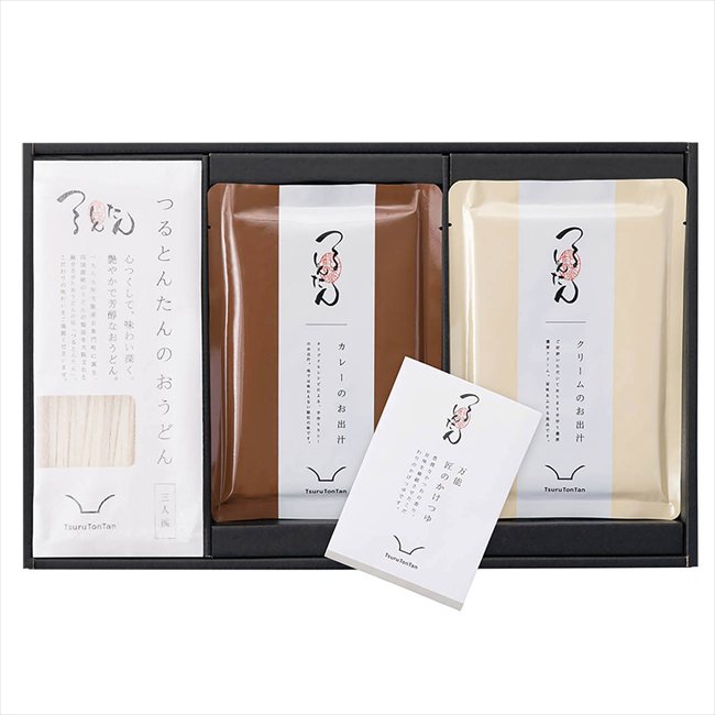 父の日 つるとんたん　かけ・カレー・クリームのおうどん 6622-38 ※お届け日6/19〜21※日付指定不可 送料無料 母の日 父の日 ギフト お取り寄せ スイーツ