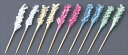 ミニ楊枝チャップ 混色 ◆ご注文単位:1パック(100本入) 業務用 キッチン用品 厨房用品 食器 居酒屋 おしゃれ食器 創作料理