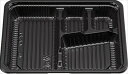 【在庫あり】新CZ-21 Z−256−1 BS黒セット(蓋付) ◆ご注文単位:1袋(100枚入)レジャーやイベント、低価格帯弁当に!!