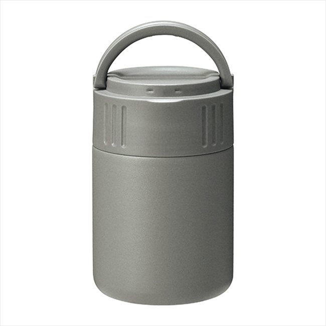 乐天商城 - モグモグ キャリースープマグ 350ml （STスプーン付き） チャコール MM-35C 粗品 景品 記念品 来場記念 来店促進 ノベルティ プチギフト