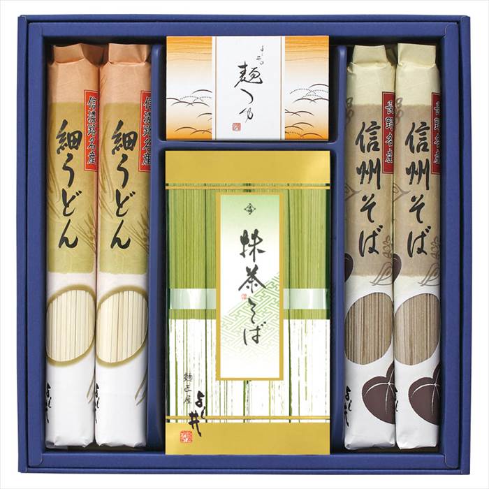 信州そば・細うどんセット 内祝 内祝い お祝 御祝 記念品 出産内祝い プレゼント 快気祝い 粗供養 引出物