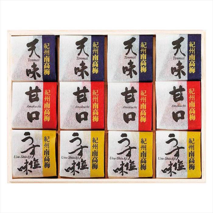 紀州南高梅 三景12粒(包装済) 内祝 内祝い お祝 御祝 記念品 出産内祝い プレゼント 快気祝い 粗供養 引出物