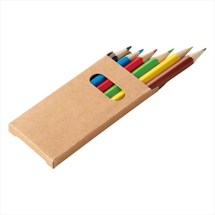 ミニ色鉛筆6本セット 内祝 内祝い お祝 御祝 記念品 出産内祝い プレゼント 快気祝い 粗供養 引出物