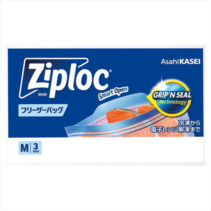 旭化成 ジップロックフリーザーバッグM3枚(PP袋入) 内祝 内祝い お祝 御祝 記念品 出産内祝い プレゼント 快気祝い 粗供養 引出物