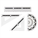 定規セット(ジップパック入) 内祝 内祝い お祝 御祝 記念品 出産内祝い プレゼント 快気祝い 粗供養 引出物