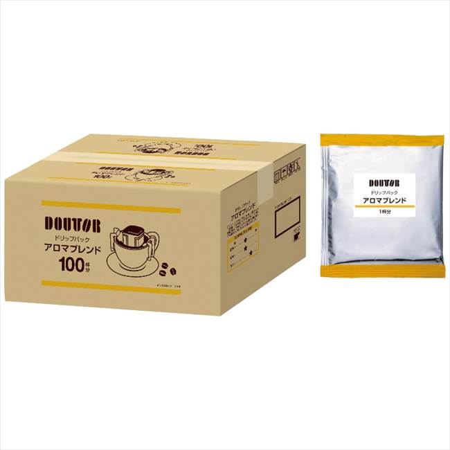 うまいものグルメ ドトールコーヒー ドリップパックアロマブレンド100袋 23652お取り寄せ 送料無料 うまいもの