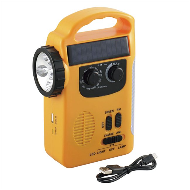 エレット 3WAY充電ラジオライト ET-13 景品 記念品 粗品 ノベルティ 名入れ 御挨拶 ご挨拶(3.0)