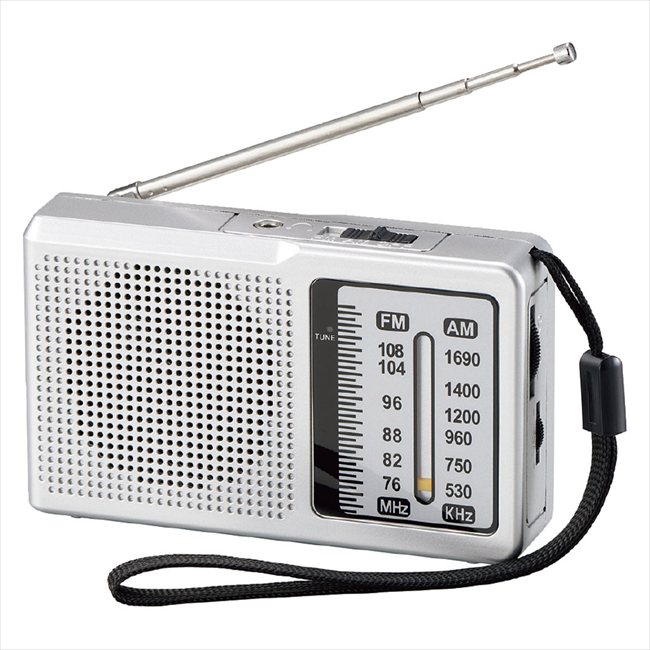 Rakuten - AM/FMポータブルラジオ WFAM-280 景品 記念品 粗品 ノベルティ 名入れ 御挨拶 ご挨拶