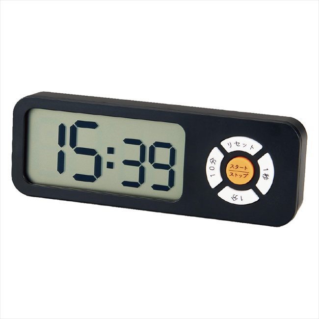 ※商品はお取り寄せとなりますのでご注意ください ■商品説明： ■商品内容:ABS・マグネット 時計・カウントダウンタイマー・ストップウォッチ・マグネット 取説 ■商品重量／容量：58g／ ■商品サイズ／パッケージサイズ：132×20×41m...