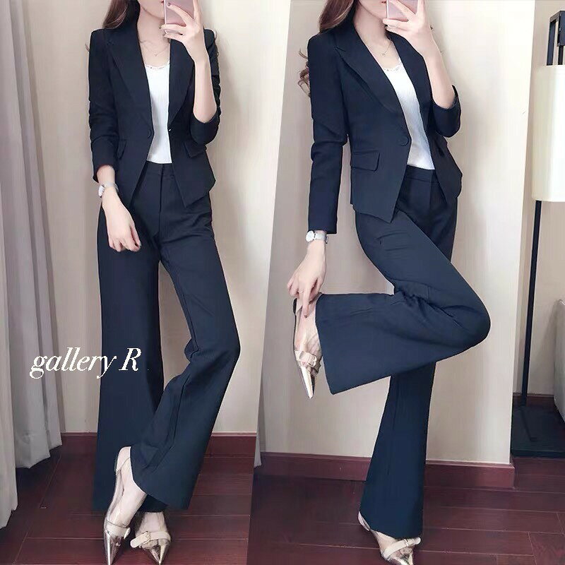 入学式　セットアップ　ジャケット　パンツスーツ