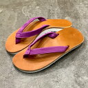 nakamura - Z-01 Thong Sandal UNISEX (CAMEL×PURPLE)