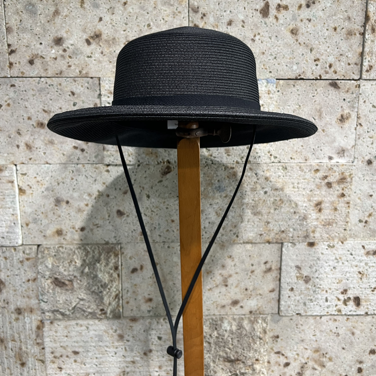 bocodeco - BD-BF104 PAPER BRAID 2WAY BRIM HAT- BLK