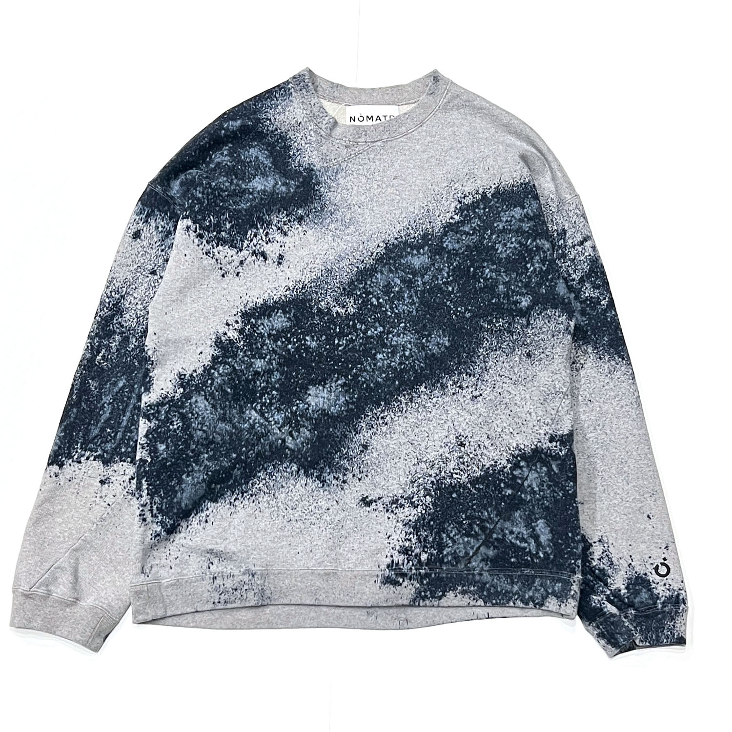 NOMA t.d.【ノーマティーディー】-Hand Dyed Twist Sweat (Gray)のサムネイル