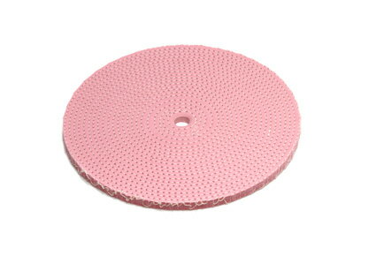 ピンク 鉄バフ 240mm-25P-15穴