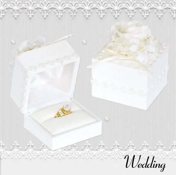 ブーケ付きケース リング1本差し RDA326