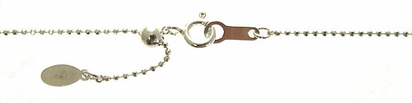 SV925フリーアジャスターダイアカットボールチェーン 1.2Φ 45cm