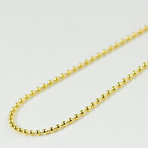 樂天商城 - 14KGF ネックレスチェーン ボール 幅1.2mm 50cm