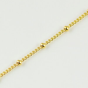 GF製 喜平+ビーズ 50cm