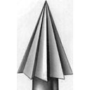 Busch(ブッシュ)スチールバー No.5 ポインテッド 3.3mm(3)