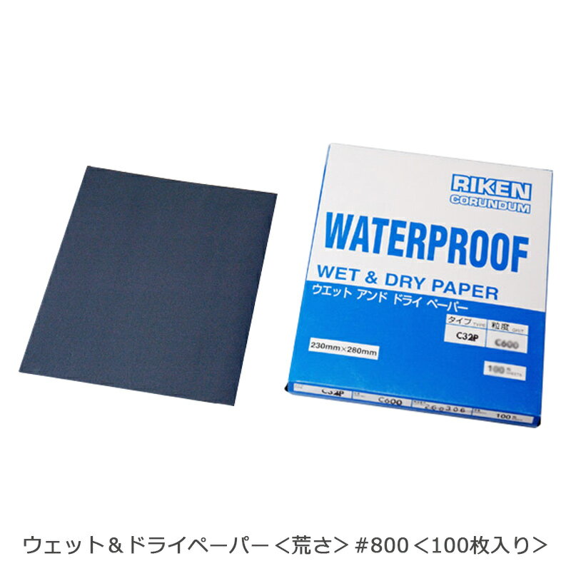 ウェット＆ドライペーパー No.800 100枚入